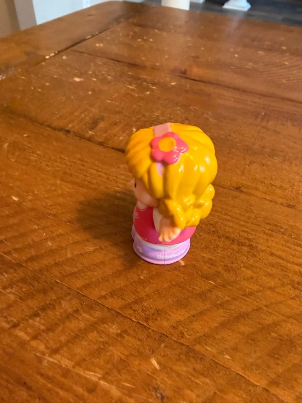 Fisher Price Little People blonde haired girl as is